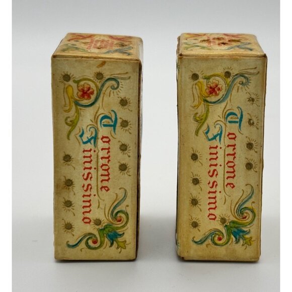Vintage Italian Candy boxes turned into Salt and Pepper La Corte Esmense Unique - Picture 2 of 6